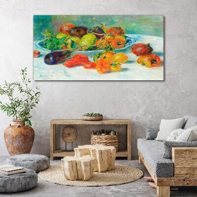 Still life with fruit Canvas print