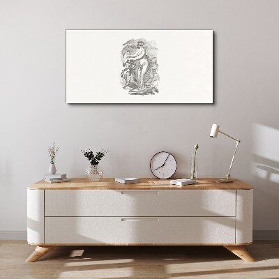 Elegance in motion Canvas print