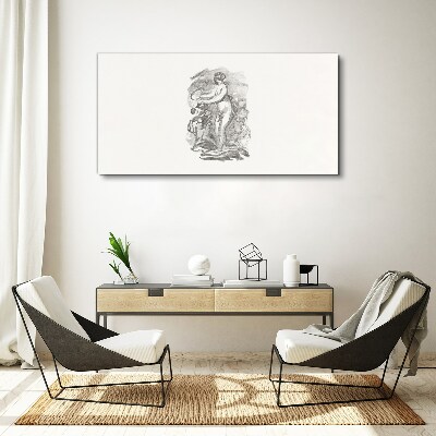 Elegance in motion Canvas print