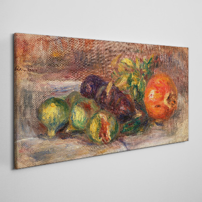 Still life with fruit Canvas print