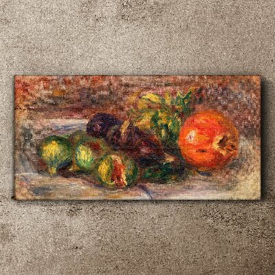 Still life with fruit Canvas print
