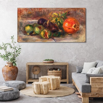 Still life with fruit Canvas print
