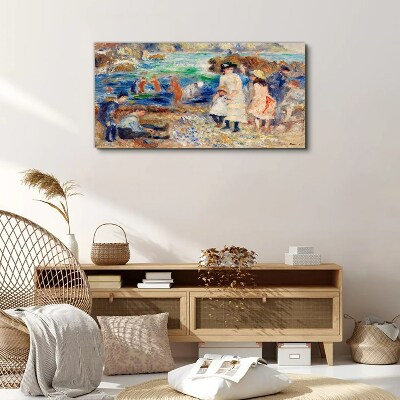 Summer afternoon by the sea Canvas print