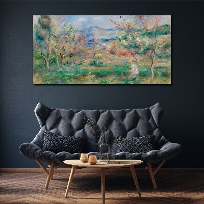 Spring landscape Canvas print