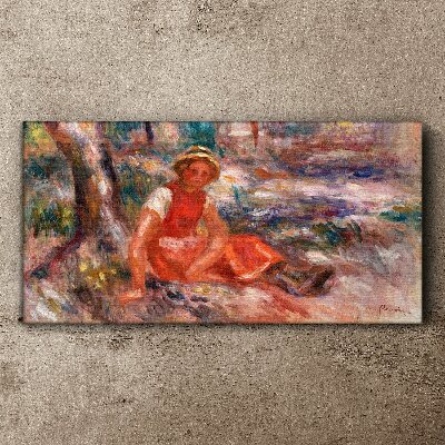 Summer Moment in the Park Canvas print