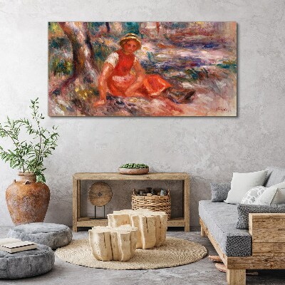 Summer Moment in the Park Canvas print