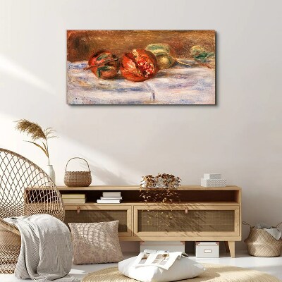 Pomegranate fruit Canvas print