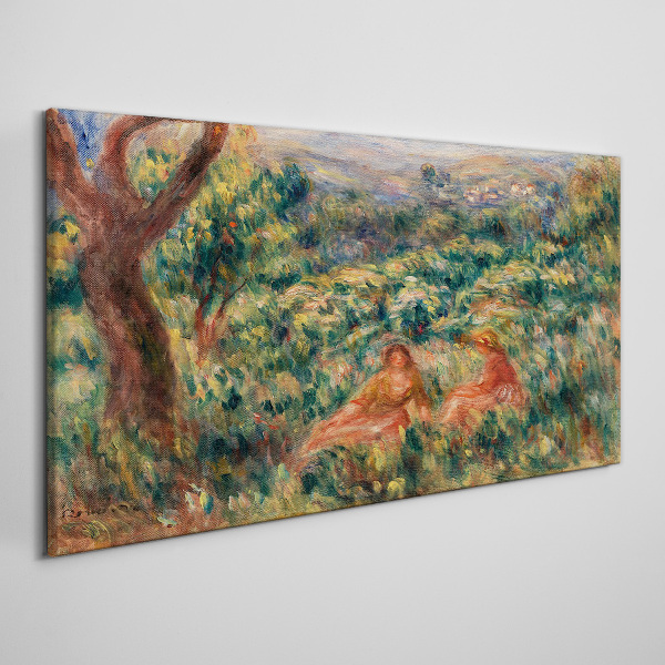 Summer Afternoon in the Garden Canvas print