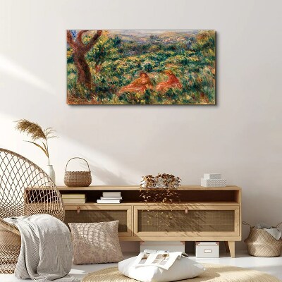 Summer Afternoon in the Garden Canvas print
