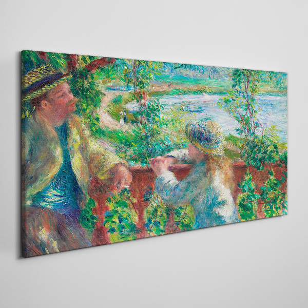 Summer afternoon on the river Canvas print