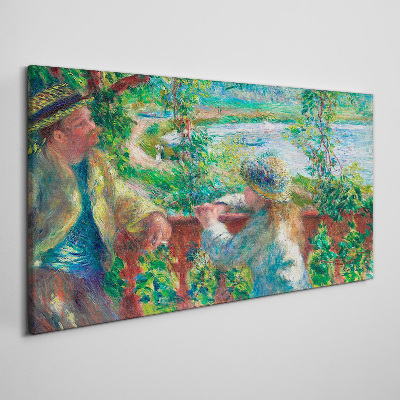 Summer afternoon on the river Canvas print