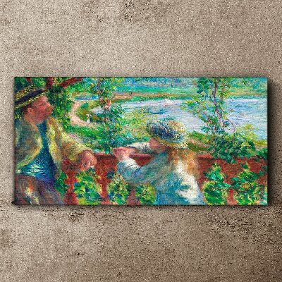Summer afternoon on the river Canvas print
