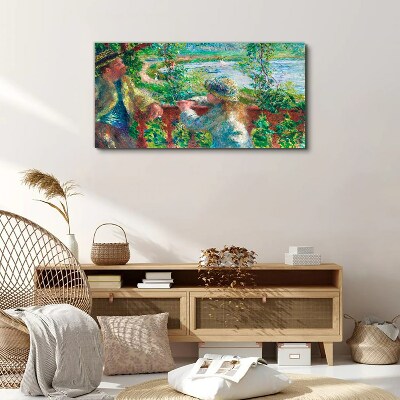 Summer afternoon on the river Canvas print