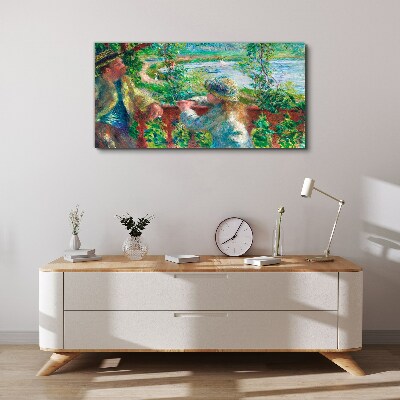 Summer afternoon on the river Canvas print