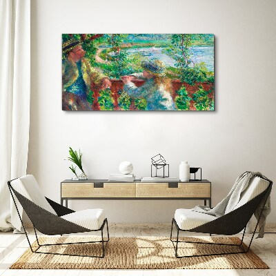 Summer afternoon on the river Canvas print