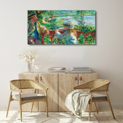 Summer afternoon on the river Canvas print