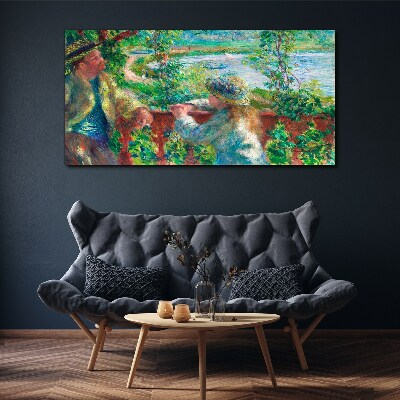Summer afternoon on the river Canvas print