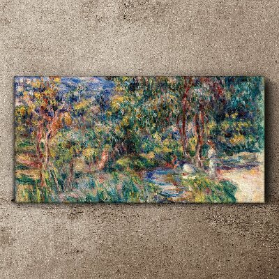 Summer Afternoon in the Park Canvas print
