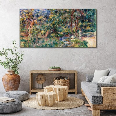 Summer Afternoon in the Park Canvas print