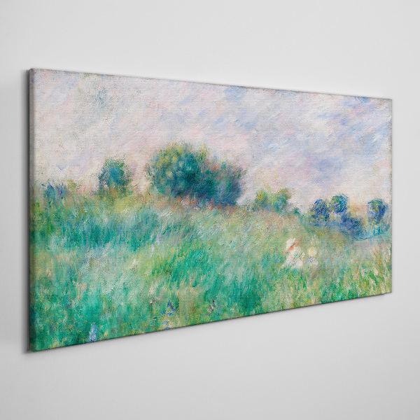 Meadow in the sun Canvas print