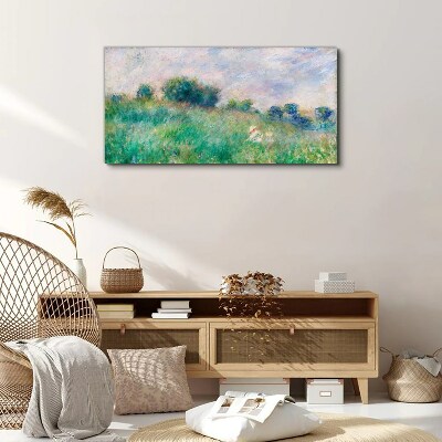 Meadow in the sun Canvas print