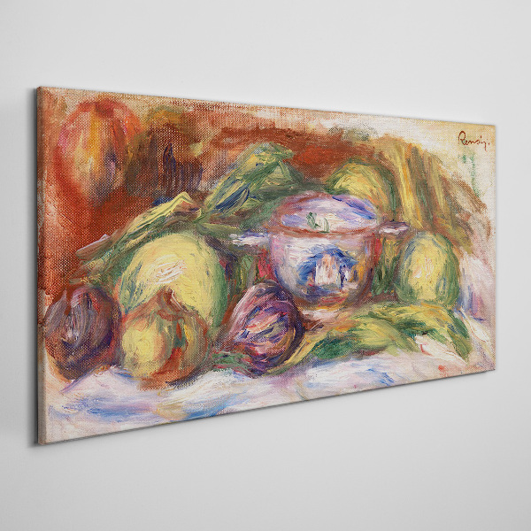 Still life with fruit Canvas print