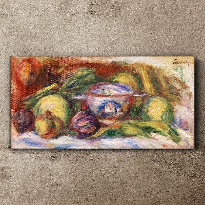 Still life with fruit Canvas print