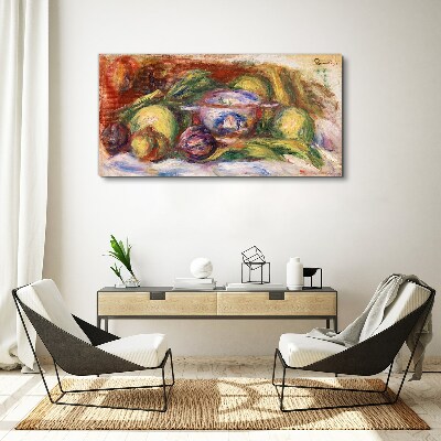 Still life with fruit Canvas print