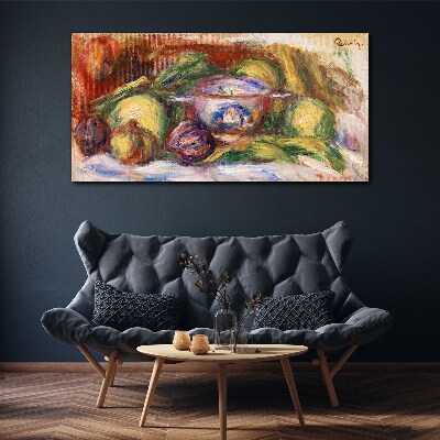 Still life with fruit Canvas print