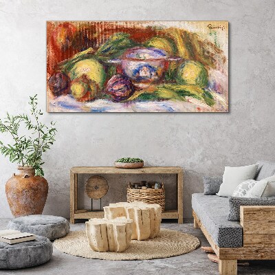 Still life with fruit Canvas print