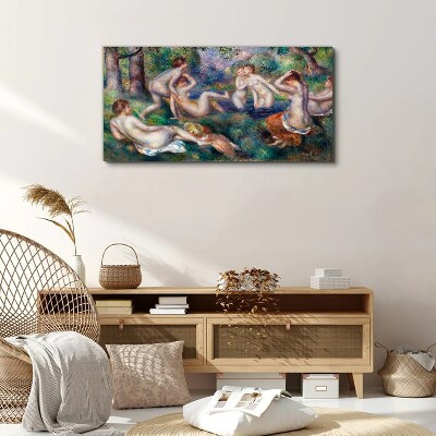 Fun in the garden Canvas print