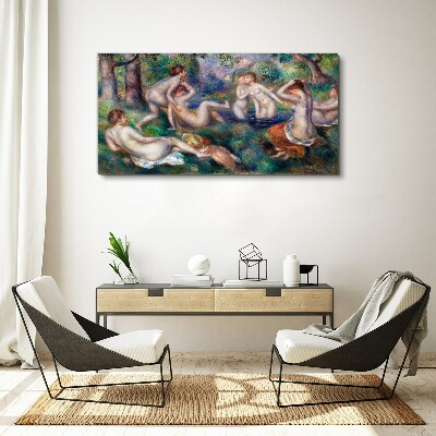 Fun in the garden Canvas print