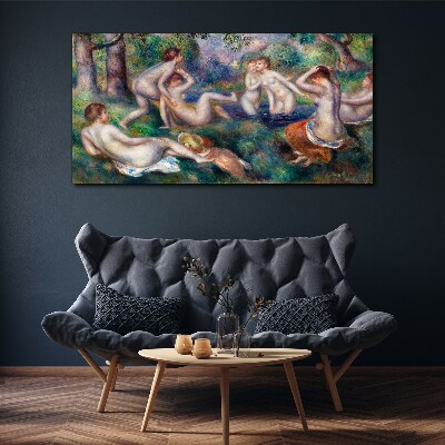 Fun in the garden Canvas print