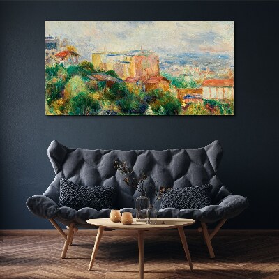 The view from montmartre Canvas print