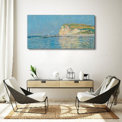 Seaside cliffs in daylight Canvas print