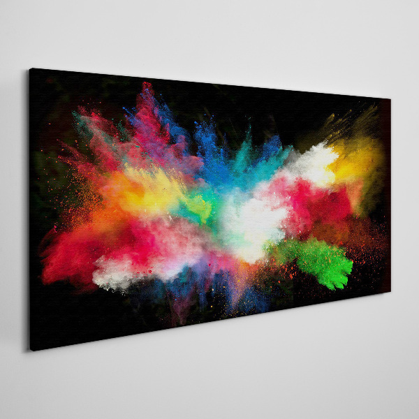 Expression of Colors in Motion Canvas print