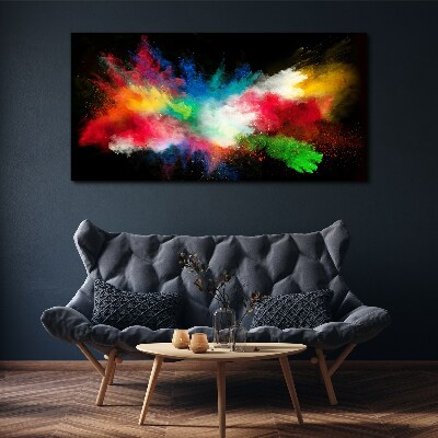 Expression of Colors in Motion Canvas print