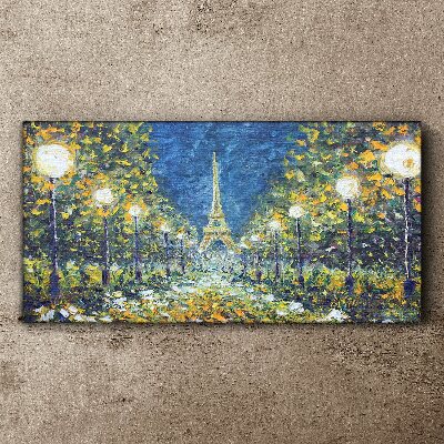 Evening in Paris Canvas print