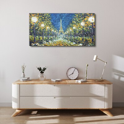 Evening in Paris Canvas print