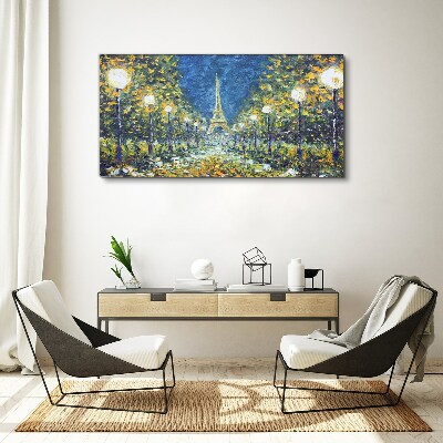 Evening in Paris Canvas print