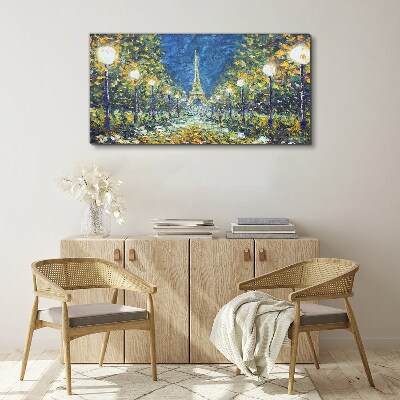 Evening in Paris Canvas print