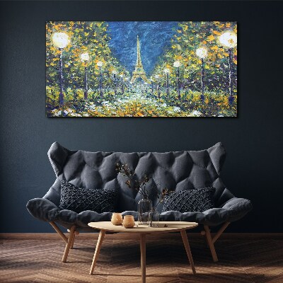 Evening in Paris Canvas print