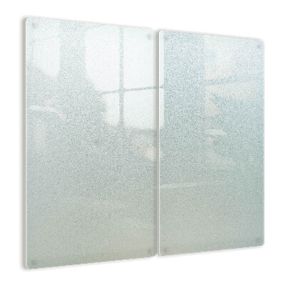 Frosted double kitchen worktop protector