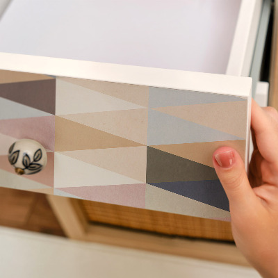 Furniture vinyl Pastel geometry