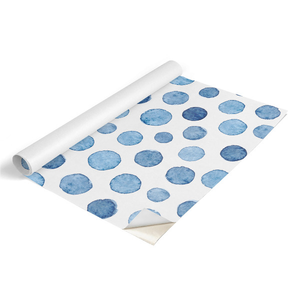Furniture vinyl Blue dots