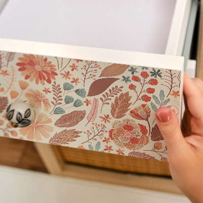 Furniture vinyl Floral patterns