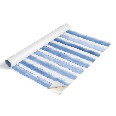 Furniture vinyl wrap Blue stripes