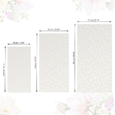 Furniture vinyl Floral pattern