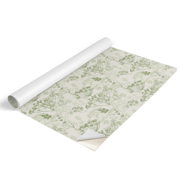 Furniture decal Botanical work