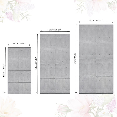 Furniture vinyl Concrete slabs